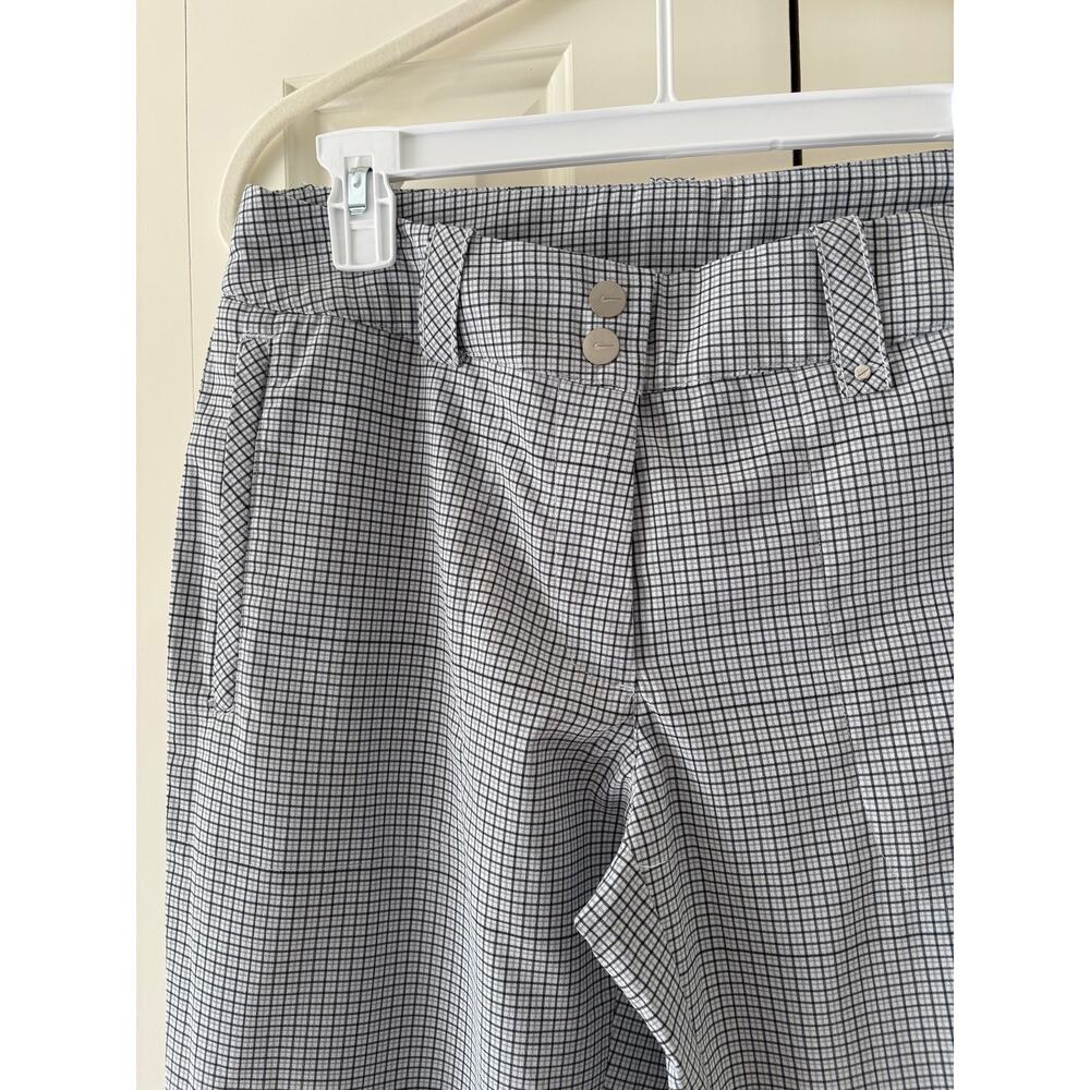Nike Golf Dri-Fit Checked Golf Pants Size 4 - Picture 3 of 10